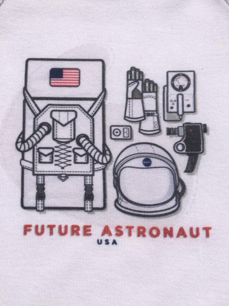 Future Astronaut Raglan Bodysuit